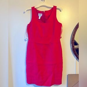 beautiful pink dress.